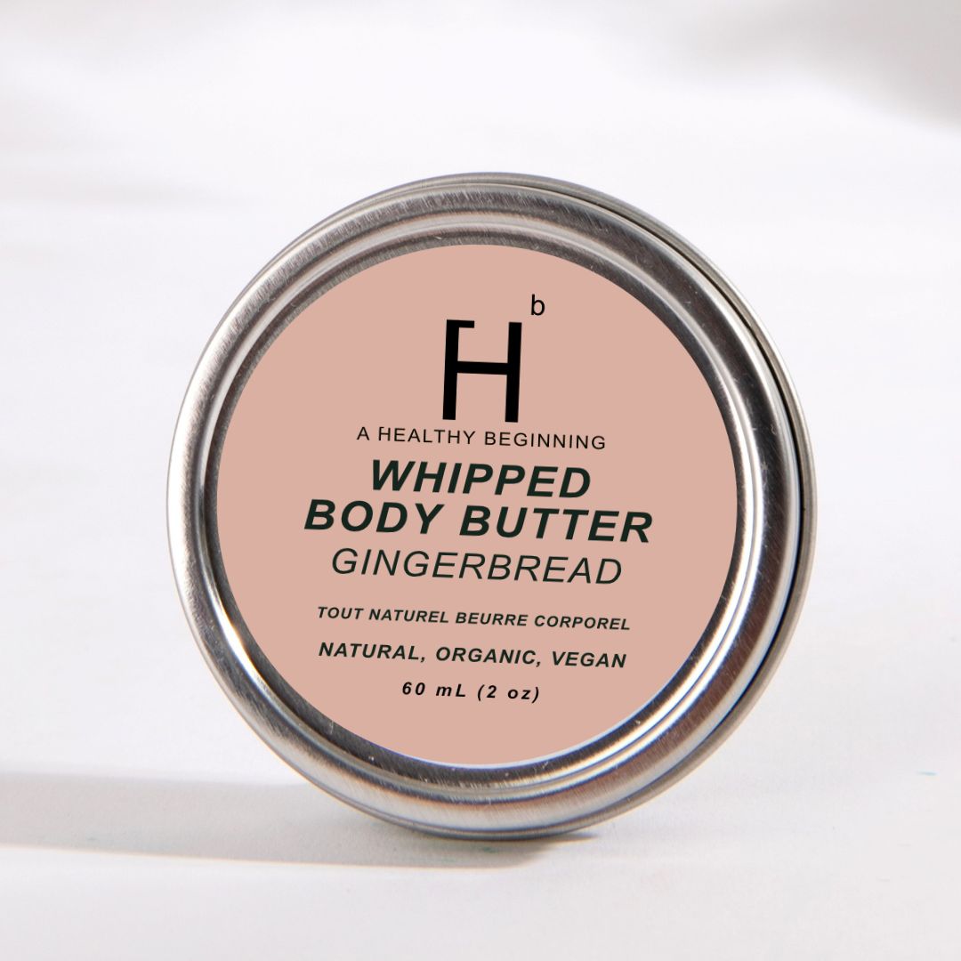 Gingerbread Whipped Body Butter - A Healthy Beginning