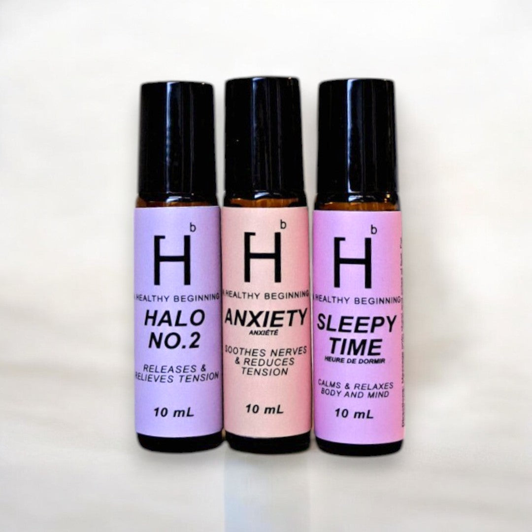 Halo No. 2, Anxiety, and Sleepy Time Roll-Ons by A Healthy Beginning