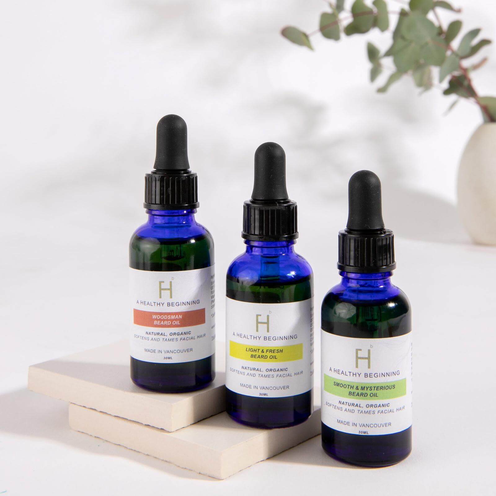 5 Organic outlet Beard Oils